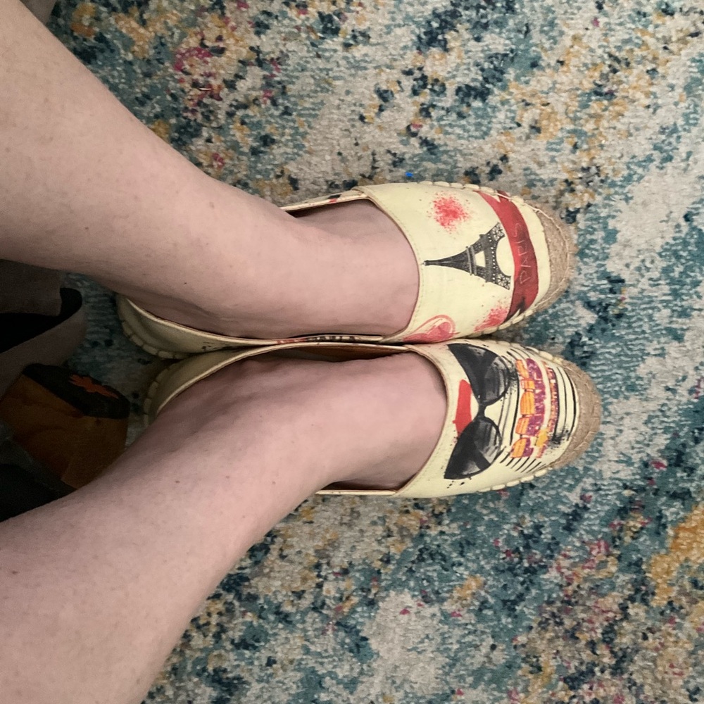 Women's Cream Espadrilles